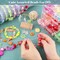 TINKRSTUFF Assorted 180-240PCS Acrylic Beads for Bracelet Making, Bow Butterfly Candy Heart Gummy Bear Kawaii Aesthetic Bracelet Charms,Cute Beads for Jewelry Making DIY Necklace Keychain Phone Charm